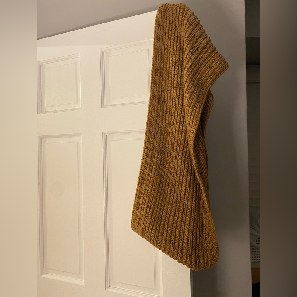 Garage Tobacco Color Knit Infinity Scarf NWT